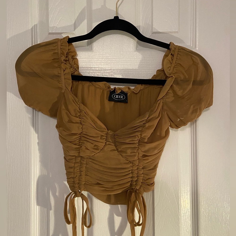 Gold Cider Top